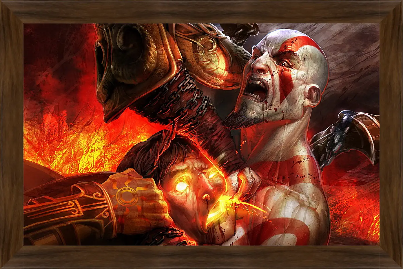 Картина в раме - God Of War III
