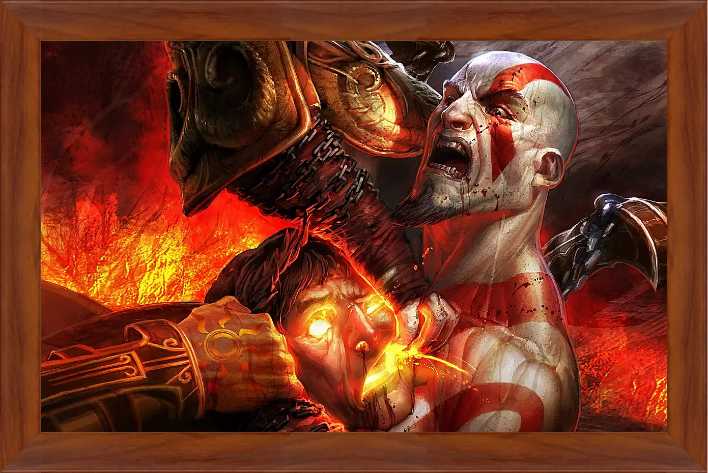 Картина в раме - God Of War III
