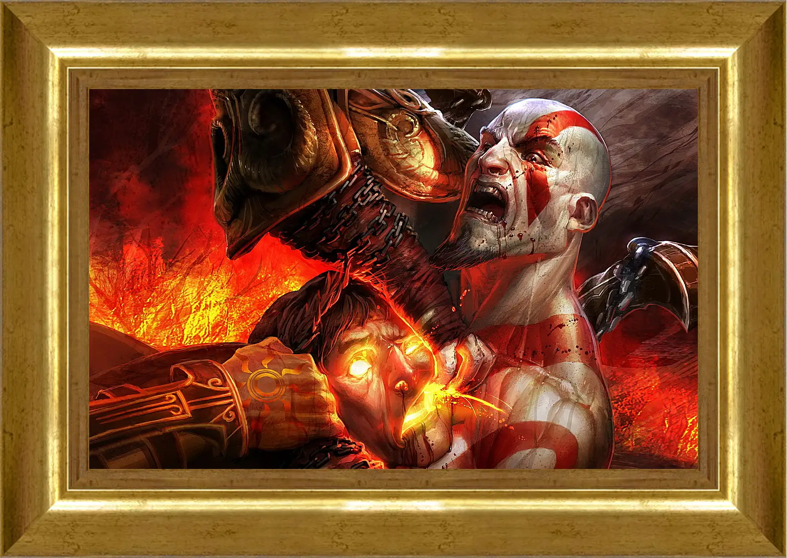 Картина в раме - God Of War III
