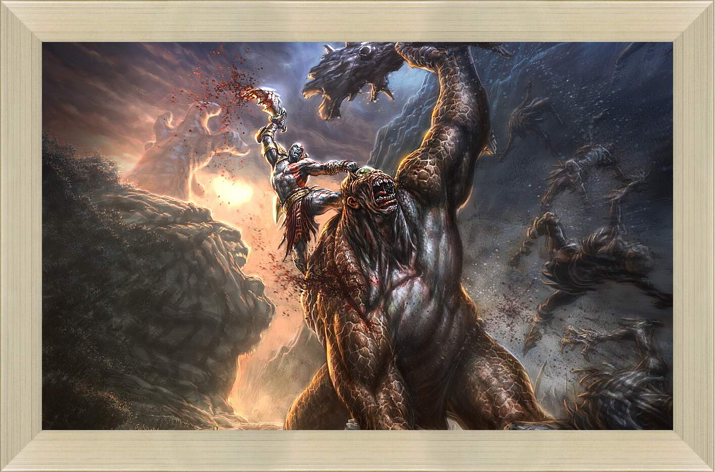 Картина в раме - God Of War III
