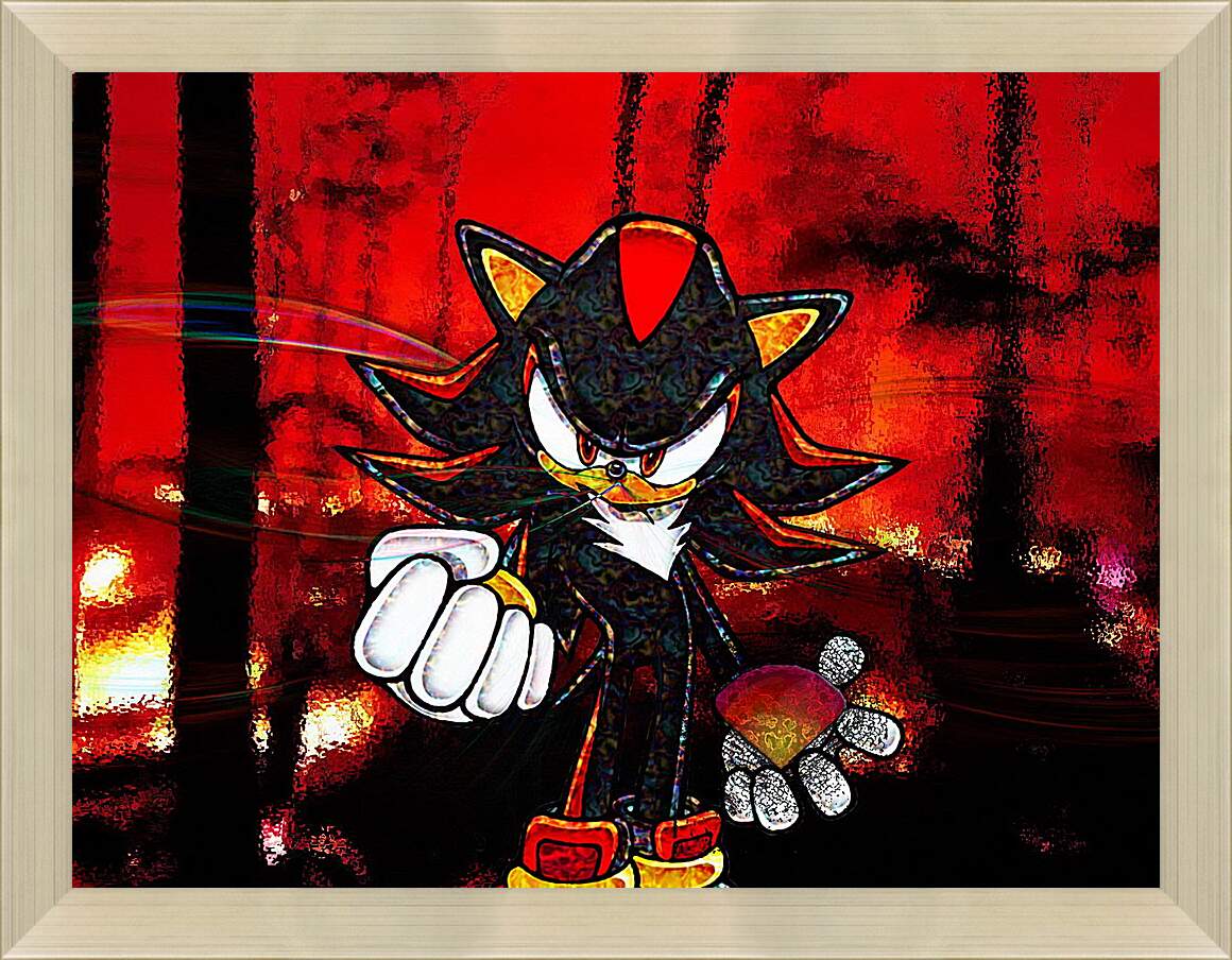 Картина в раме - Sonic The Hedgehog
