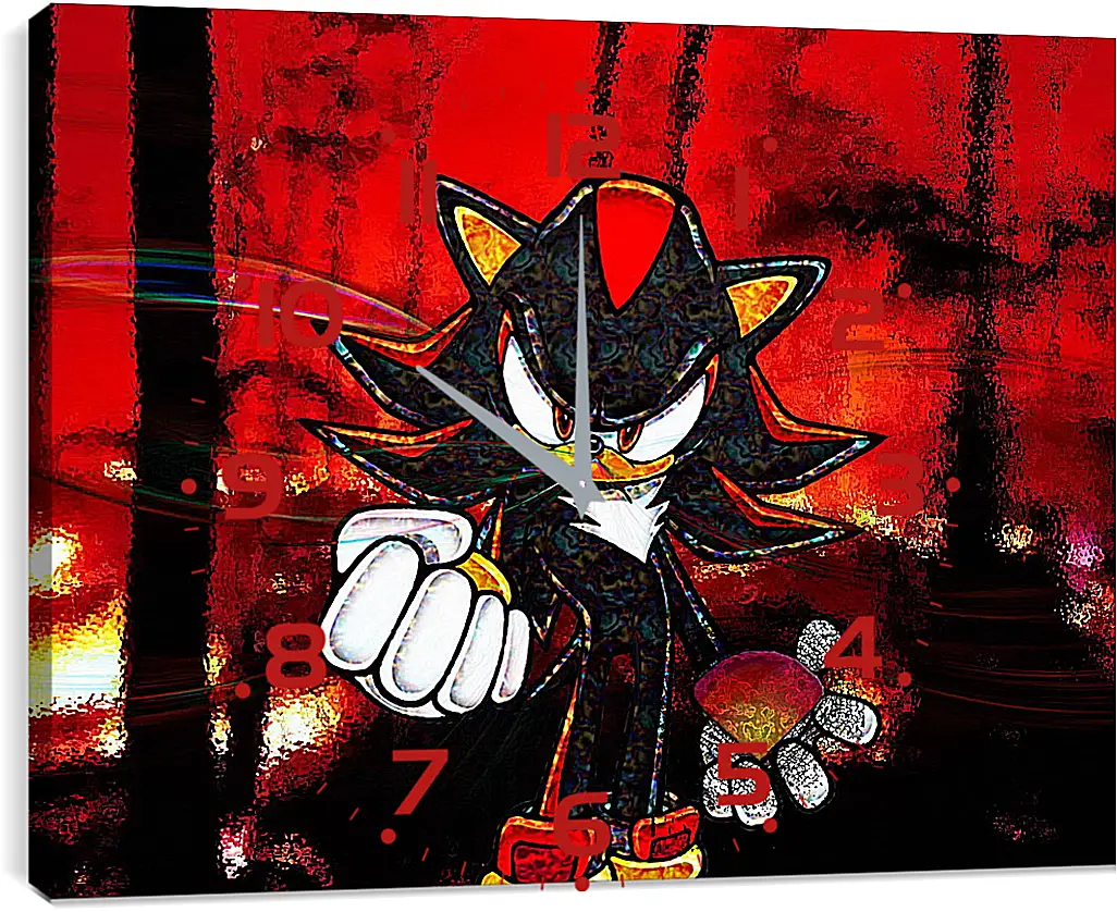 Часы картина - Sonic The Hedgehog
