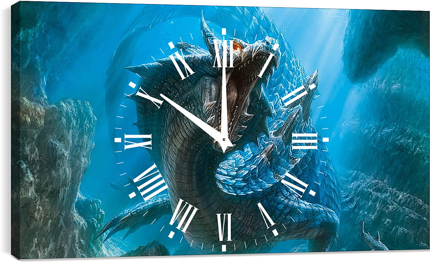 Часы картина - Monster Hunter 3 Ultimate
