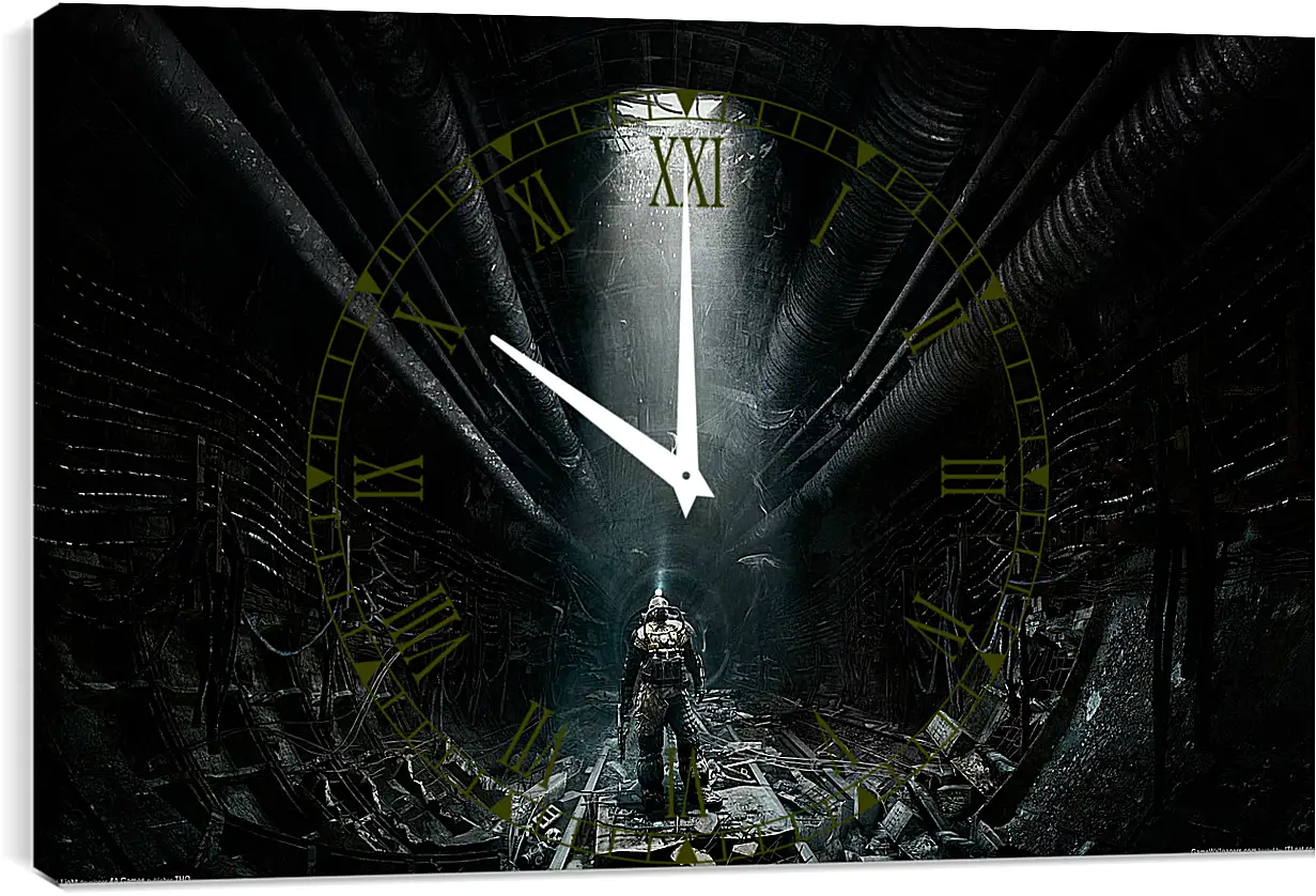 Часы картина - Metro: Last Light
