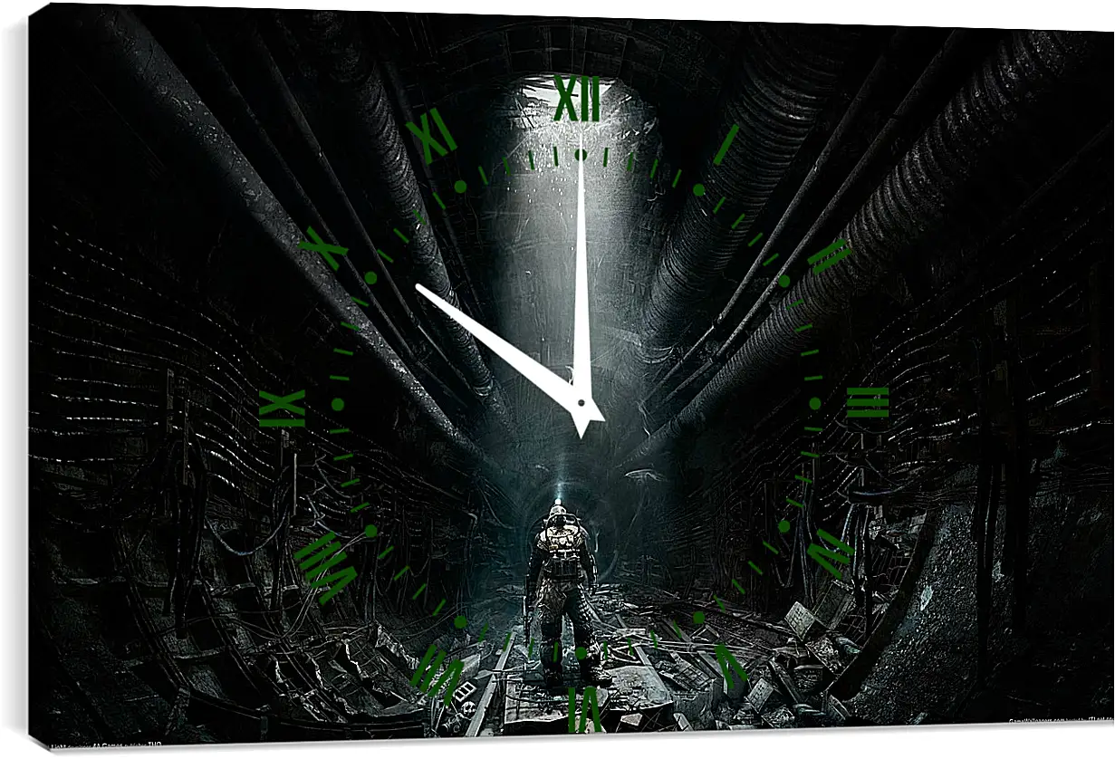 Часы картина - Metro: Last Light

