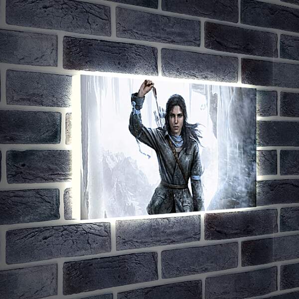 Лайтбокс световая панель - Rise Of The Tomb Raider