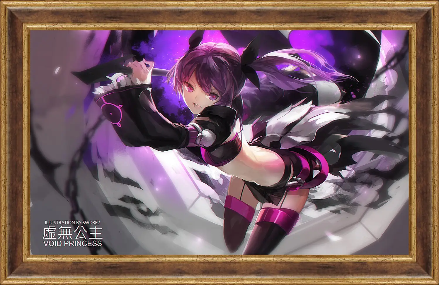 Картина в раме - Elsword
