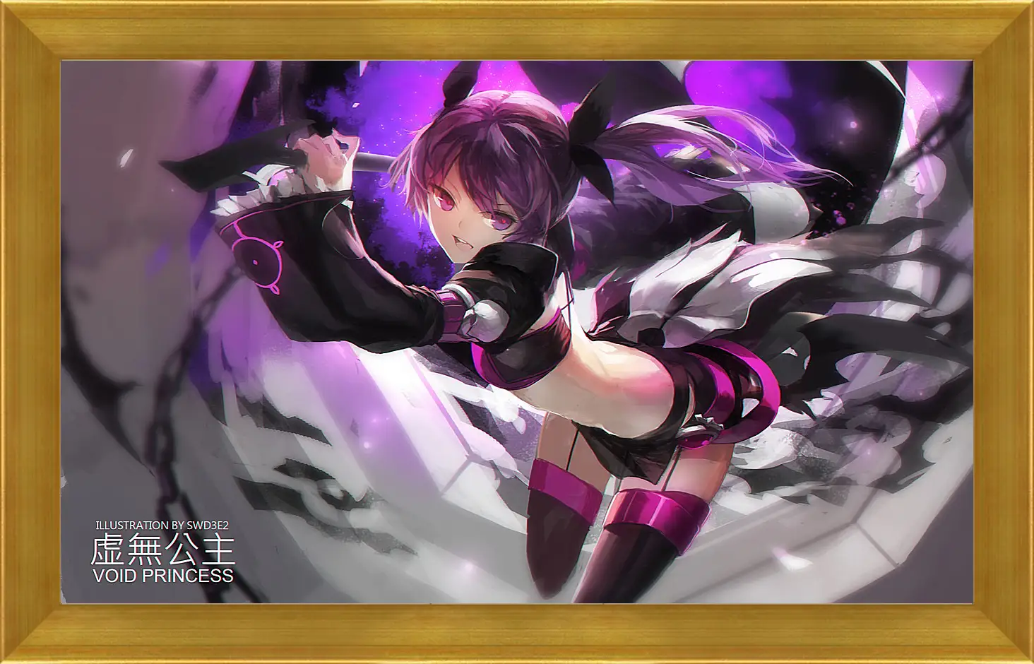 Картина в раме - Elsword
