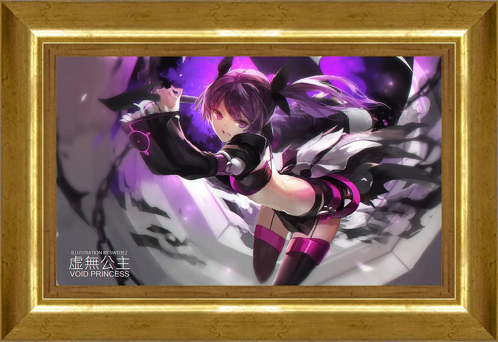 Картина в раме - Elsword
