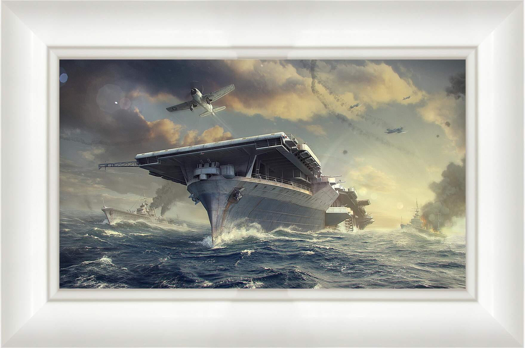 Картина в раме - World Of Warships
