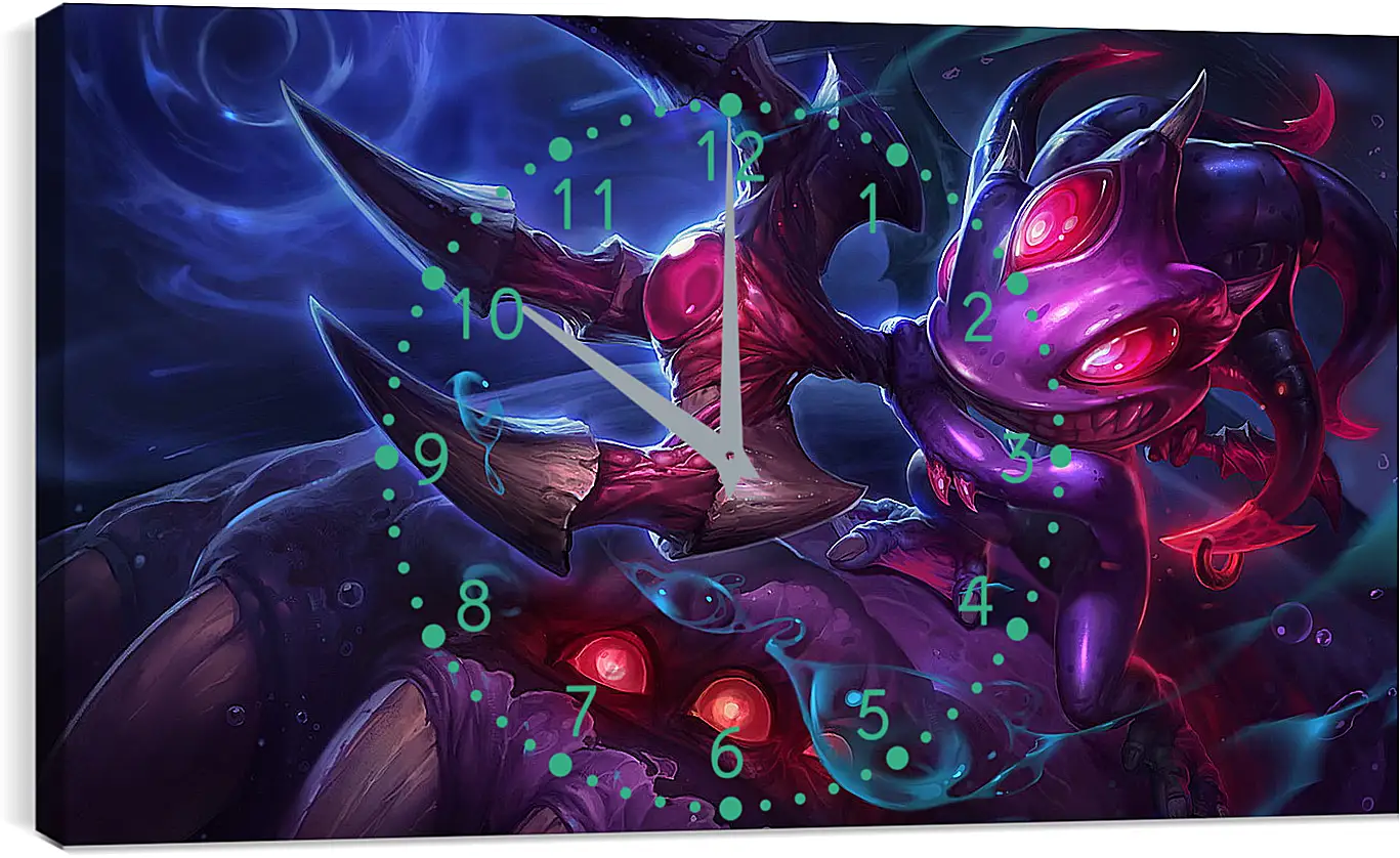 Часы картина - League Of Legends
