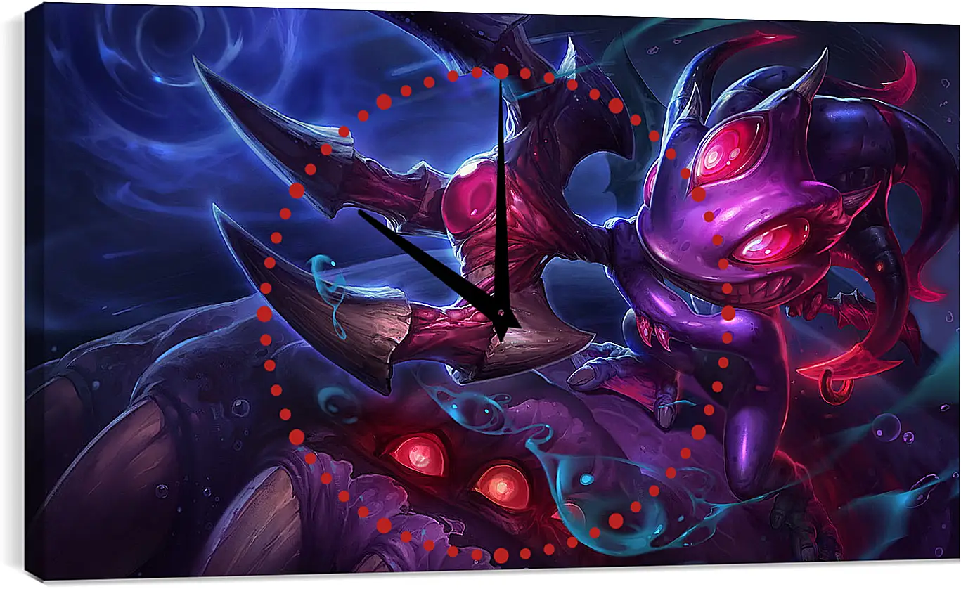 Часы картина - League Of Legends
