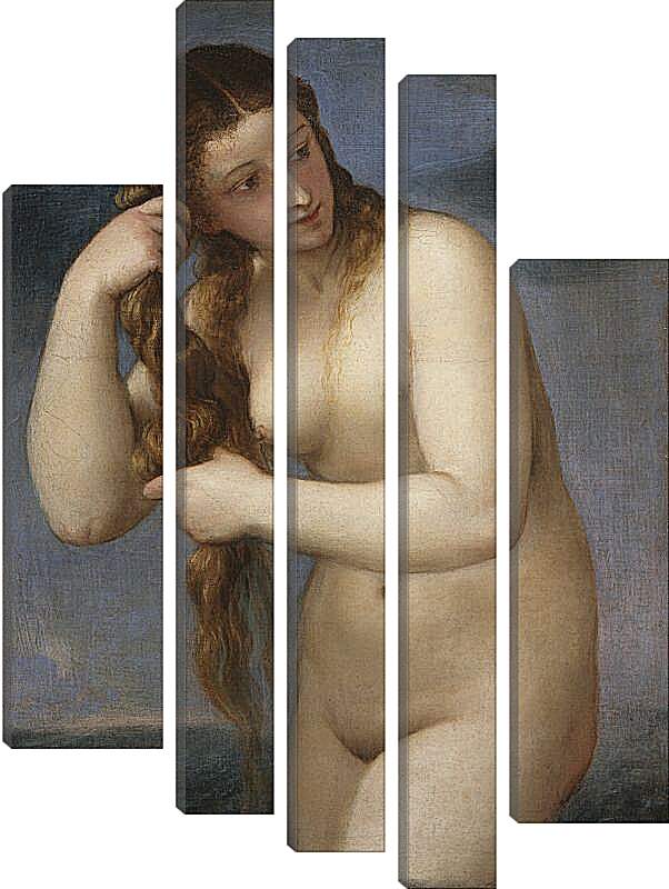 Модульная картина - Венера Анадиомена. Тициан Вечеллио
