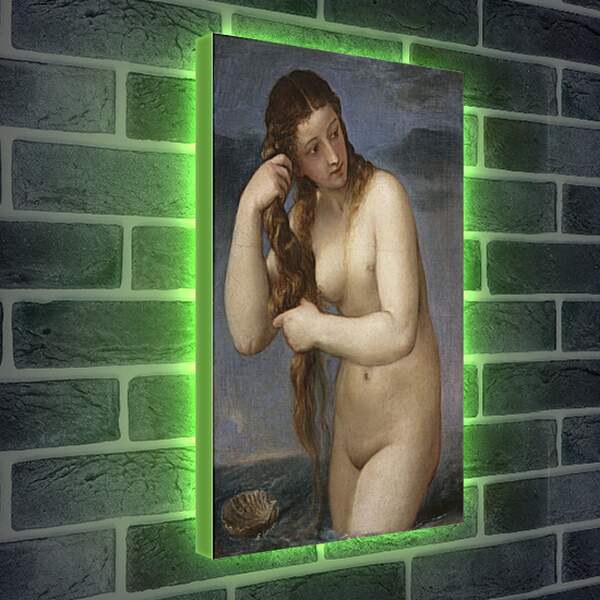 Лайтбокс световая панель - Венера Анадиомена. Тициан Вечеллио
