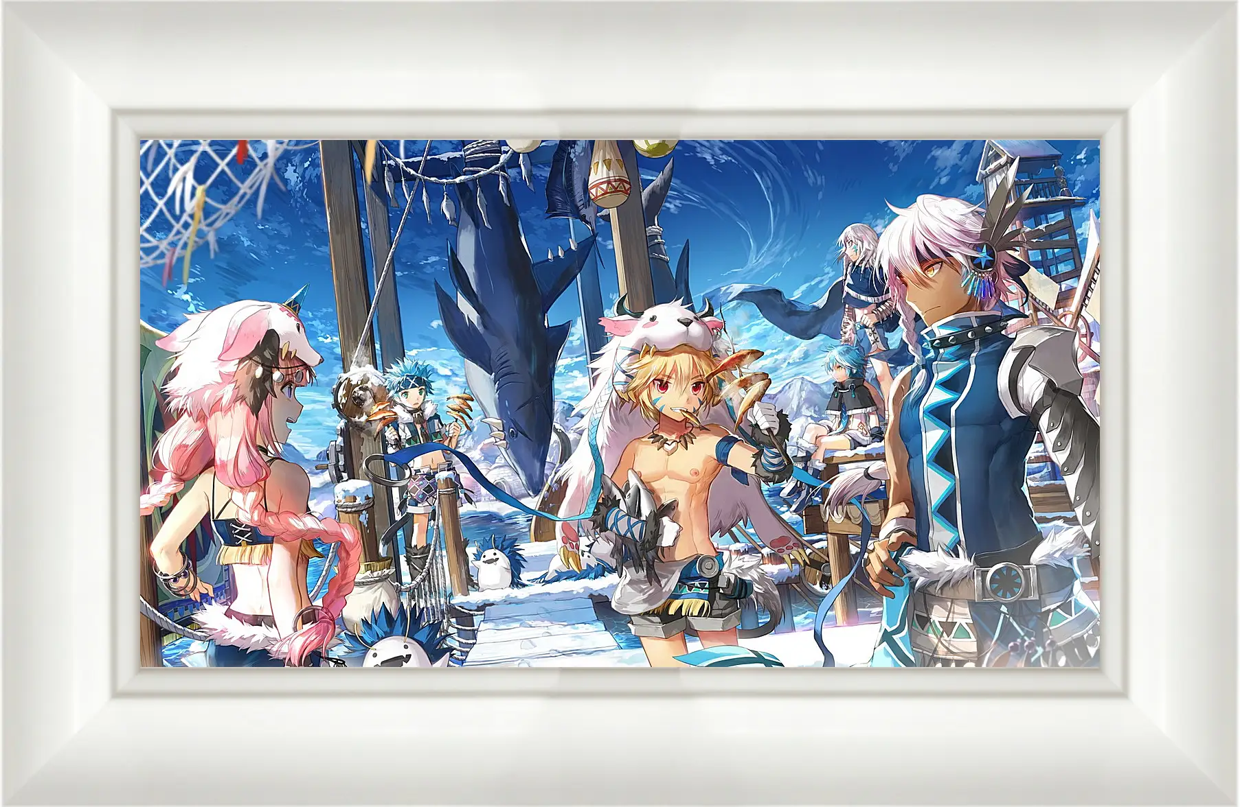 Картина в раме - Elsword
