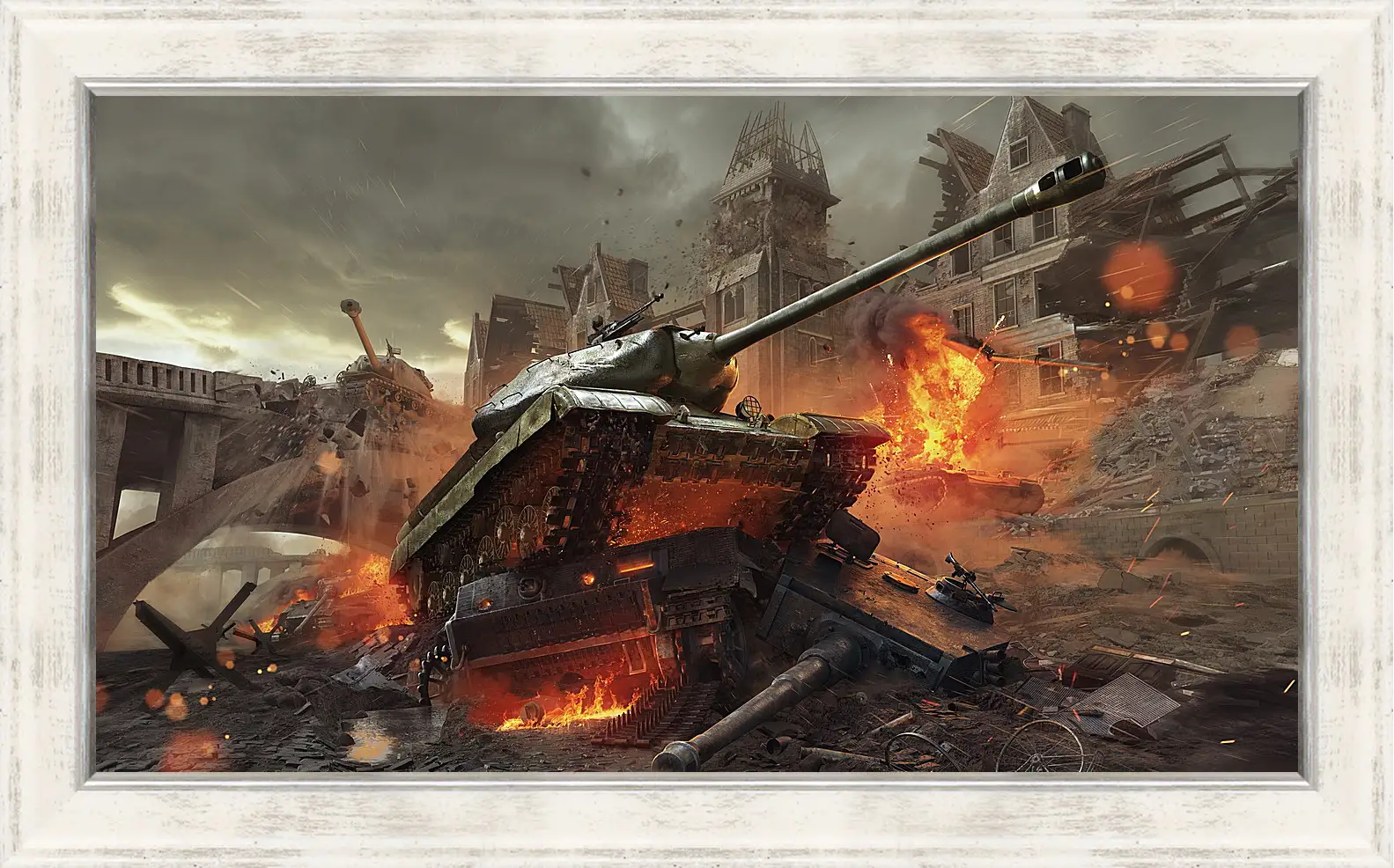 Картина в раме - World Of Tanks