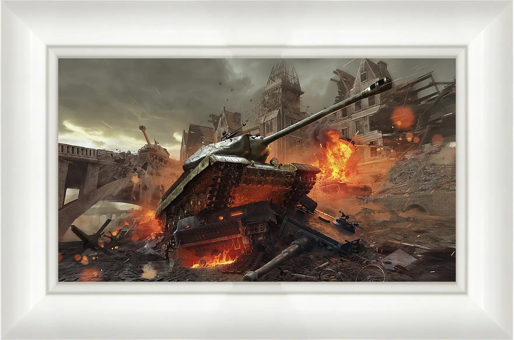 Картина в раме - World Of Tanks