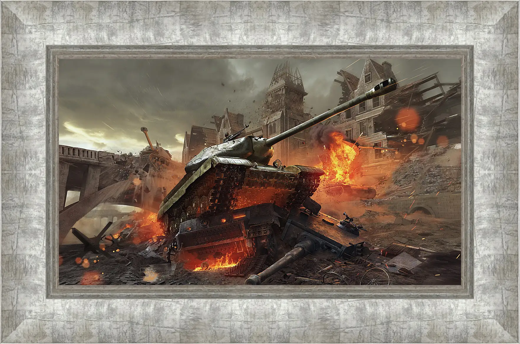 Картина в раме - World Of Tanks