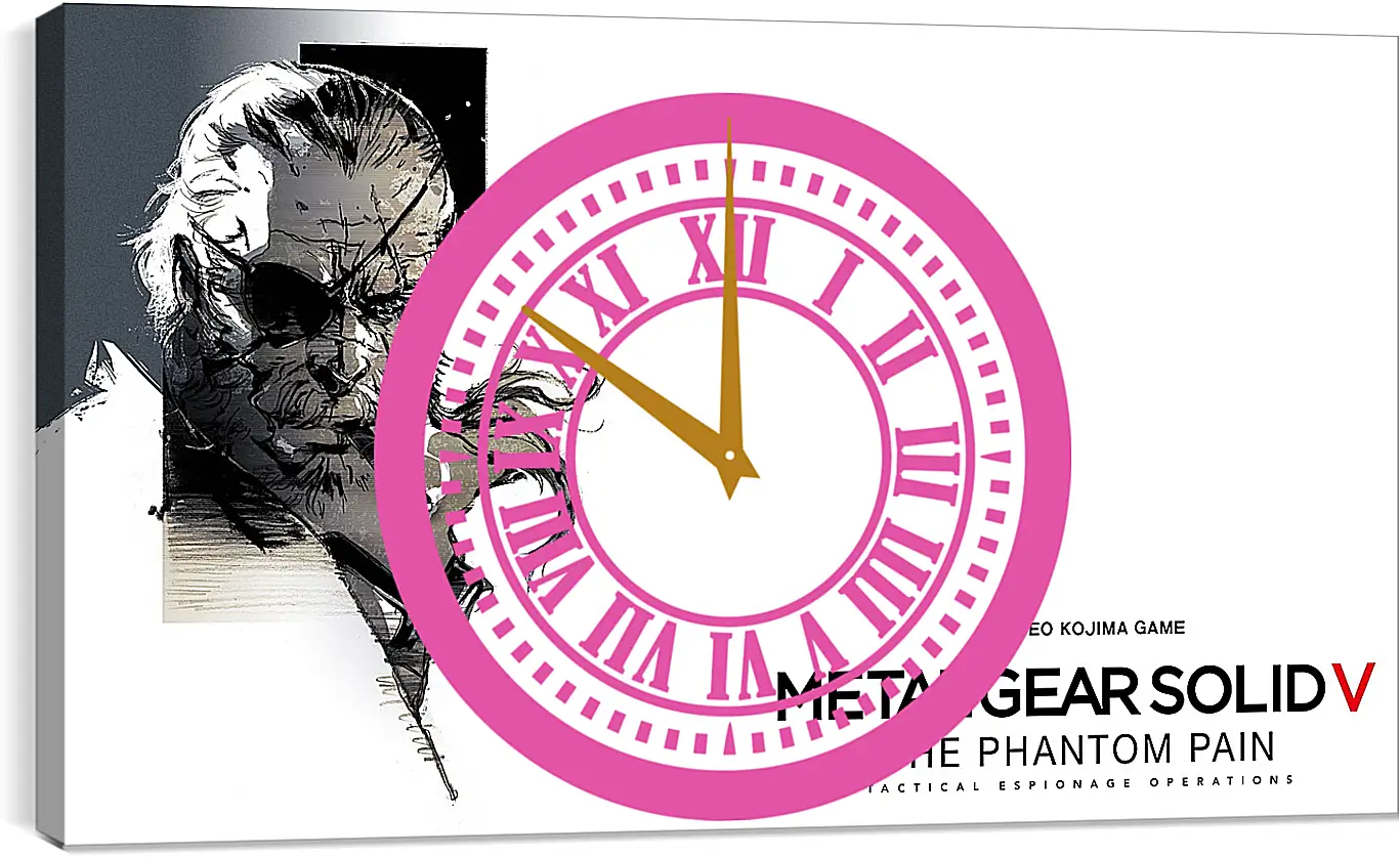 Часы картина - Metal Gear Solid V: The Phantom Pain
