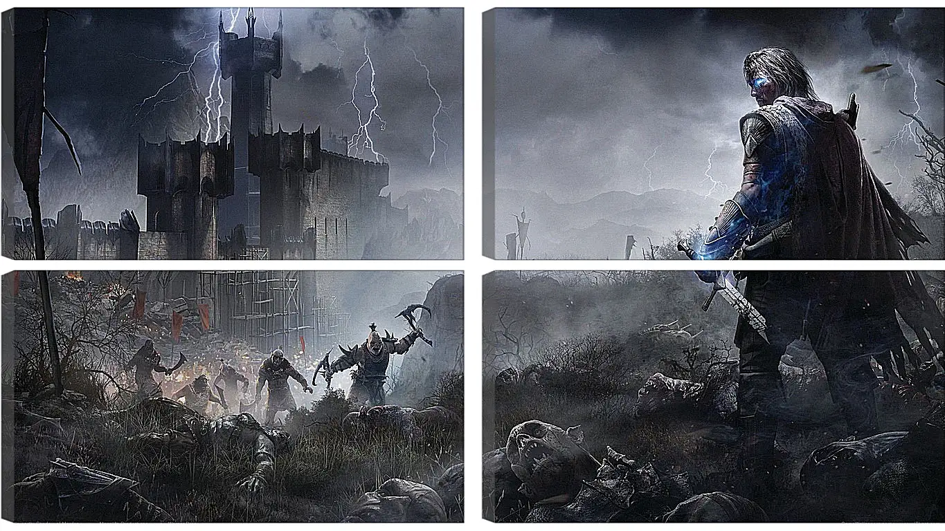 Модульная картина - Middle-earth: Shadow Of Mordor
