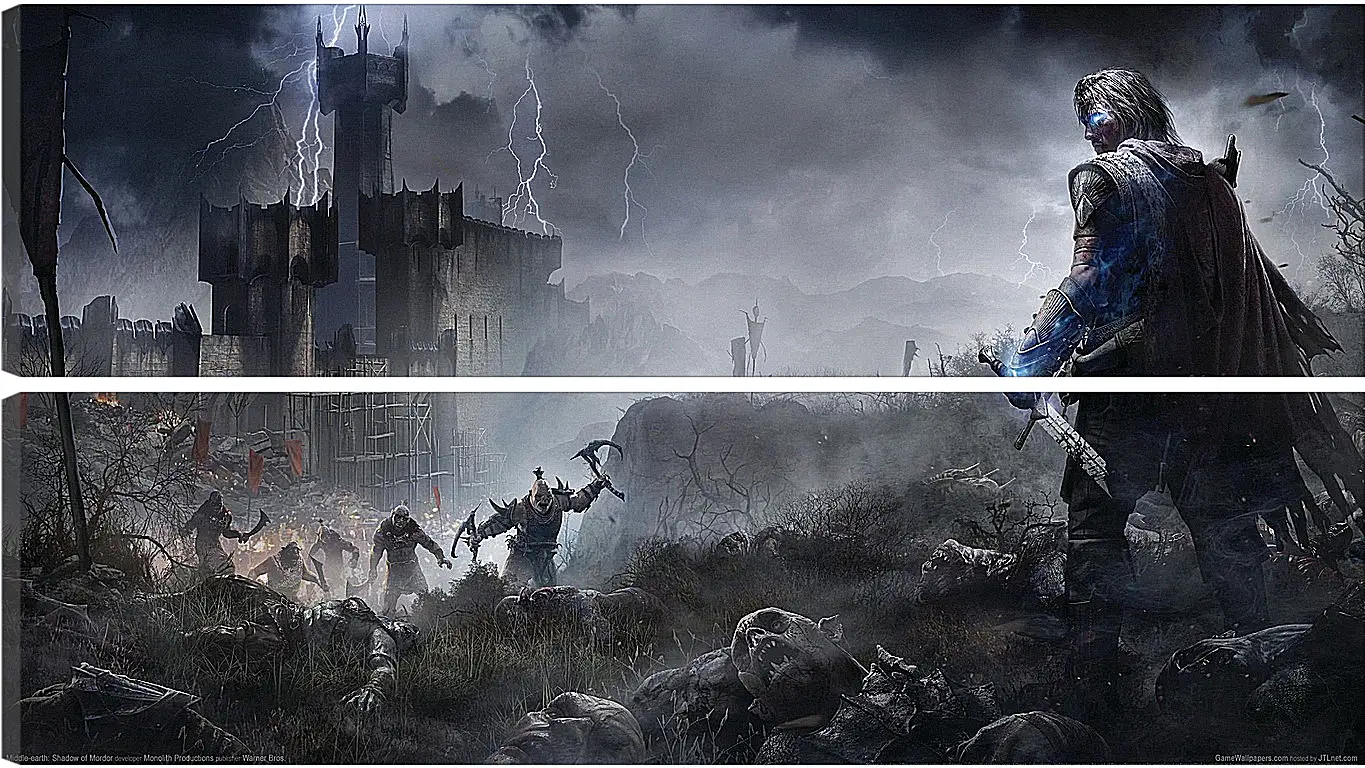 Модульная картина - Middle-earth: Shadow Of Mordor
