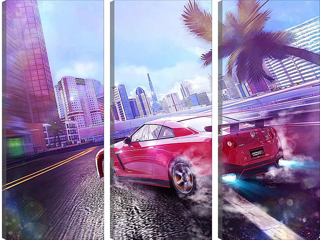 Модульная картина - Asphalt 8: Airborne
