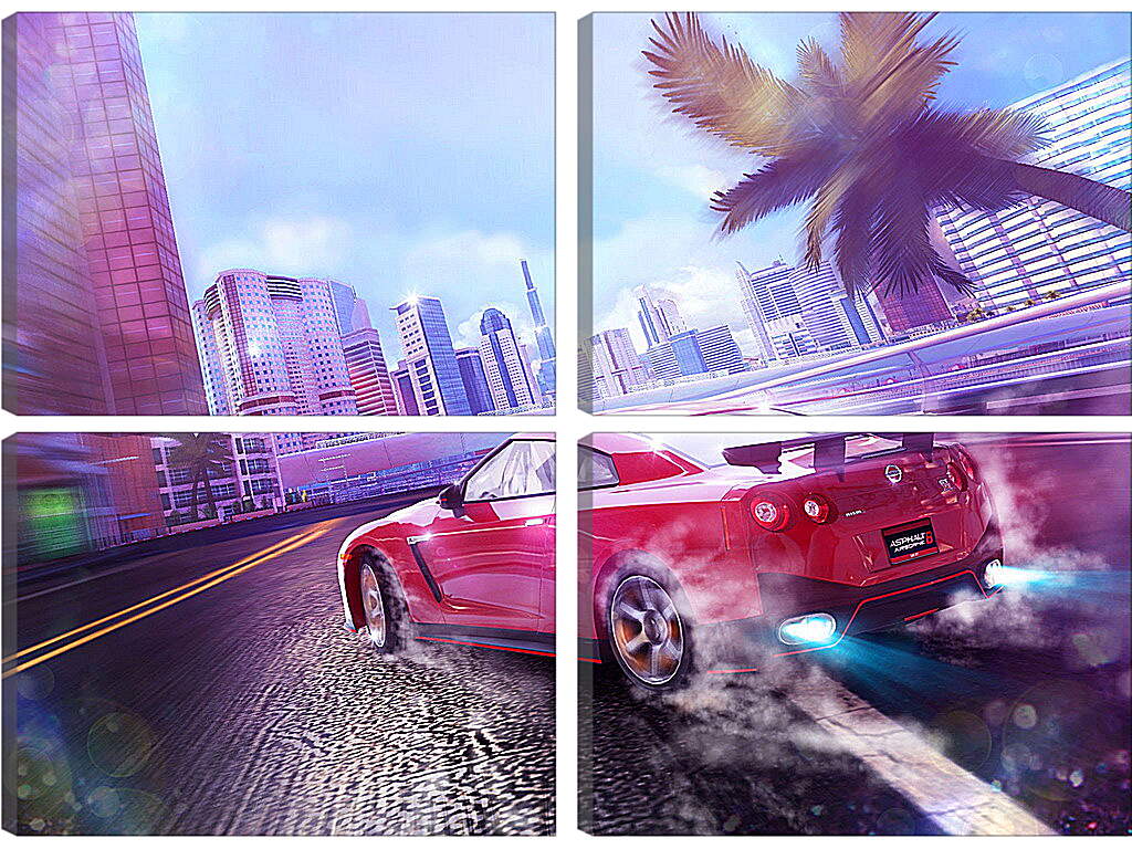 Модульная картина - Asphalt 8: Airborne
