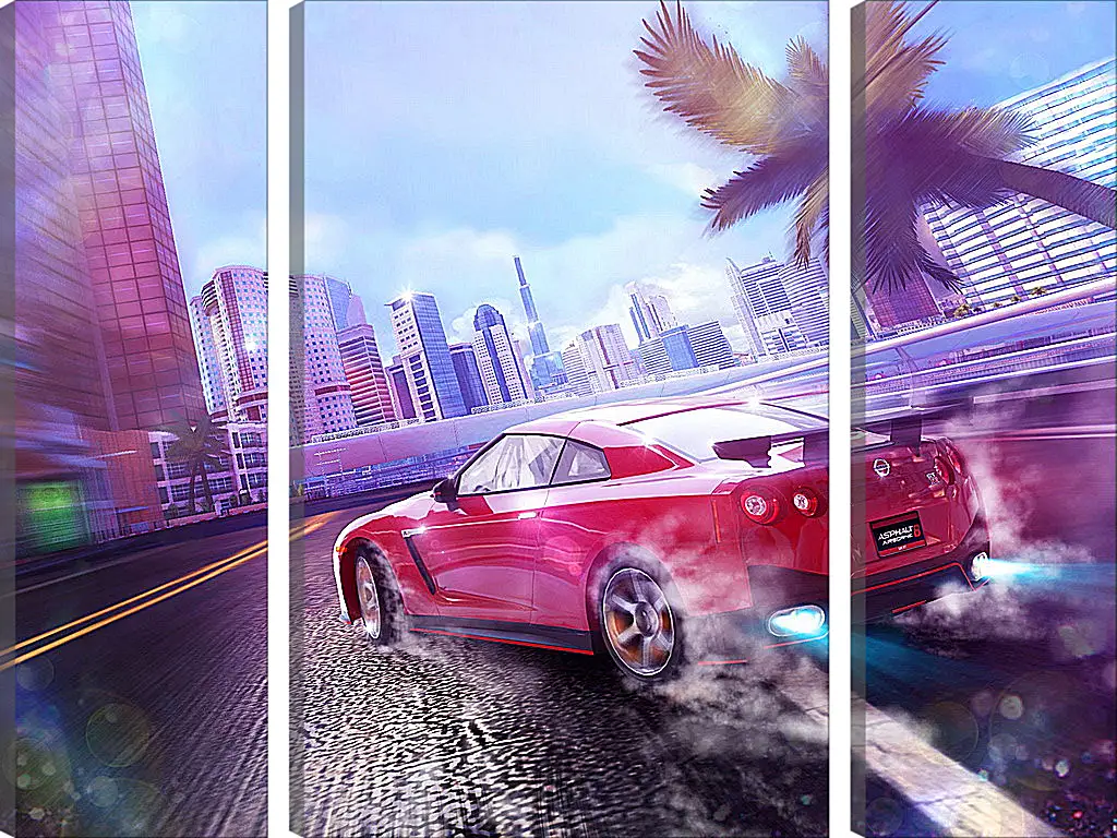 Модульная картина - Asphalt 8: Airborne
