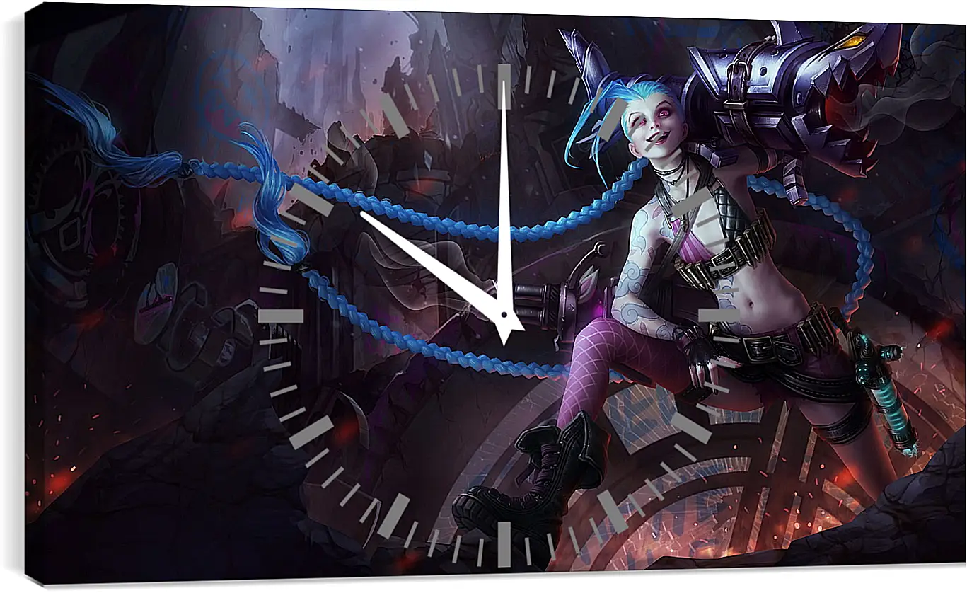 Часы картина - League Of Legends
