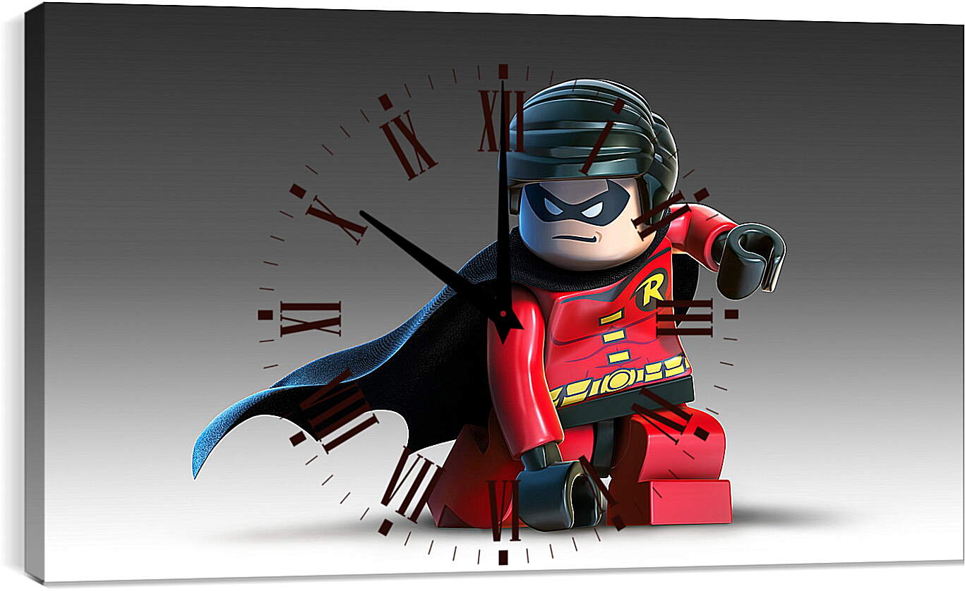 Часы картина - Lego Batman 2: DC Super Heroes
