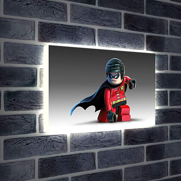 Лайтбокс световая панель - Lego Batman 2: DC Super Heroes
