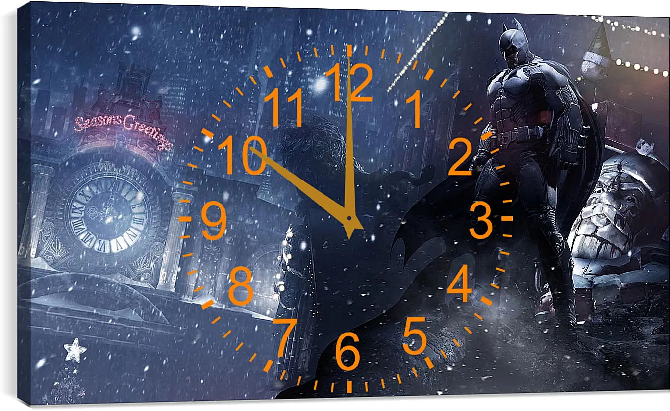 Часы картина - Batman: Arkham Origins
