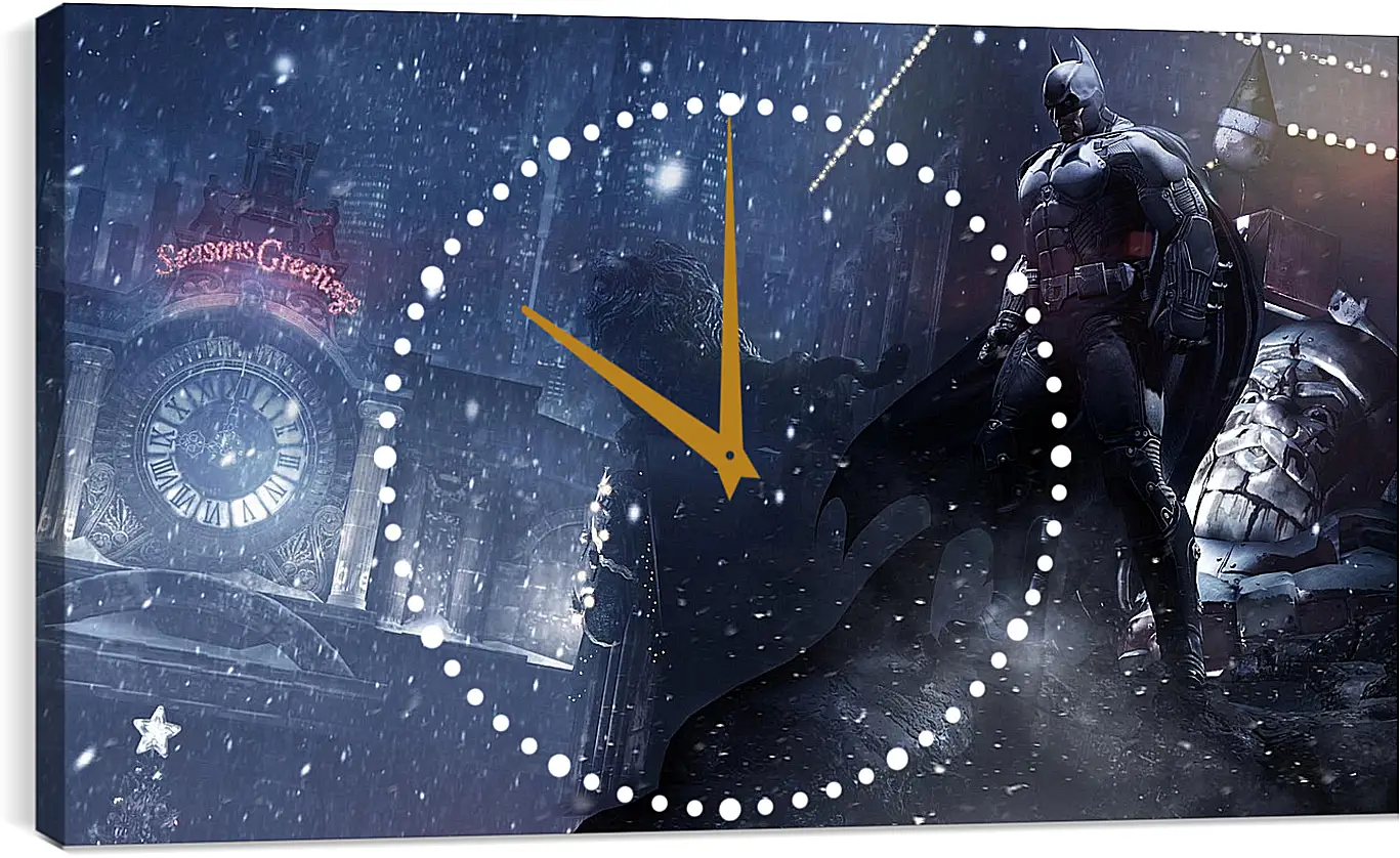 Часы картина - Batman: Arkham Origins
