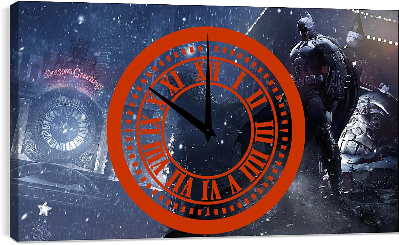 Часы картина - Batman: Arkham Origins
