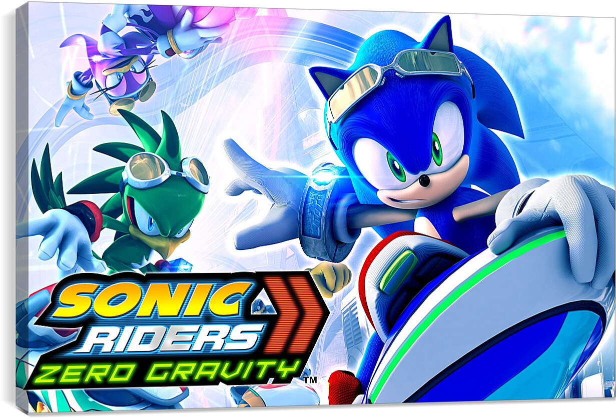 Постер и плакат - Sonic Riders: Zero Gravity
