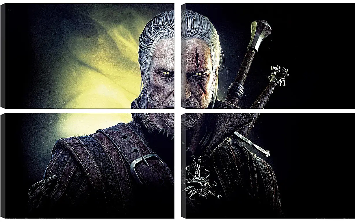 Модульная картина - The Witcher 2: Assassins Of Kings