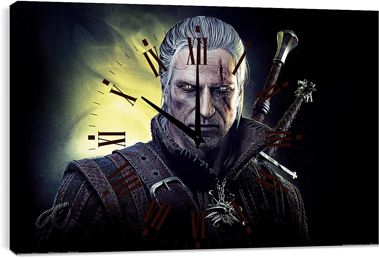 Часы картина - The Witcher 2: Assassins Of Kings