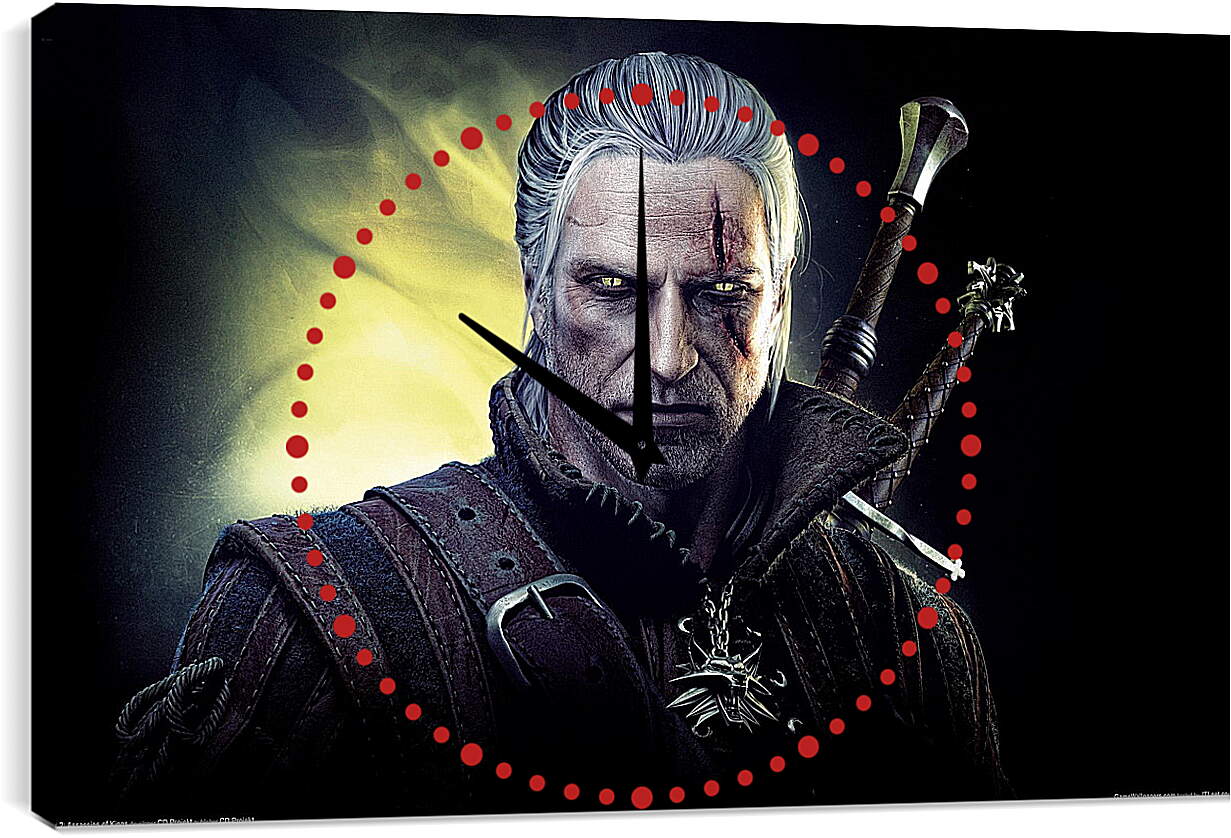 Часы картина - The Witcher 2: Assassins Of Kings