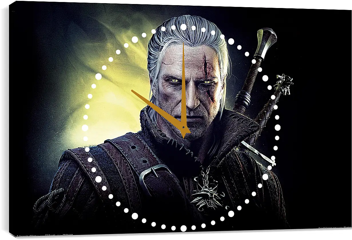 Часы картина - The Witcher 2: Assassins Of Kings