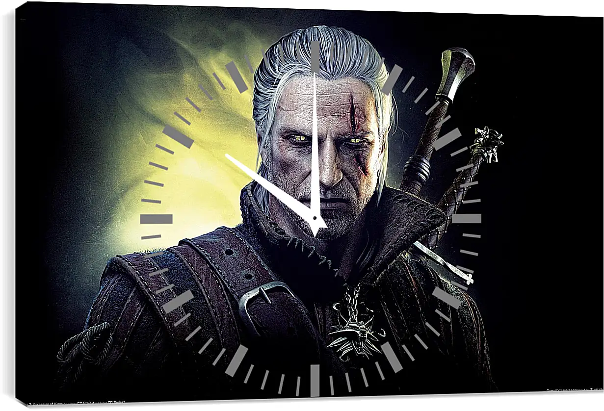 Часы картина - The Witcher 2: Assassins Of Kings