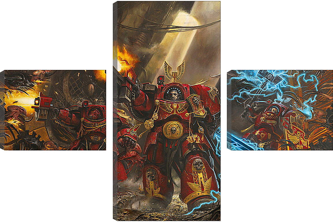Модульная картина - Warhammer
