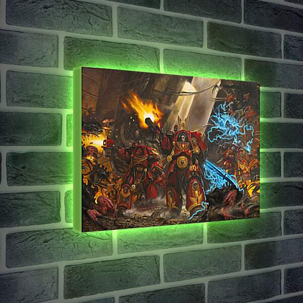 Лайтбокс световая панель - Warhammer
