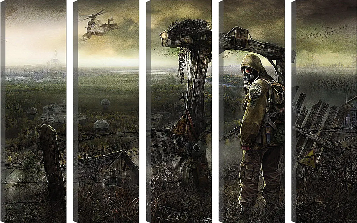 Модульная картина - S.T.A.L.K.E.R.
