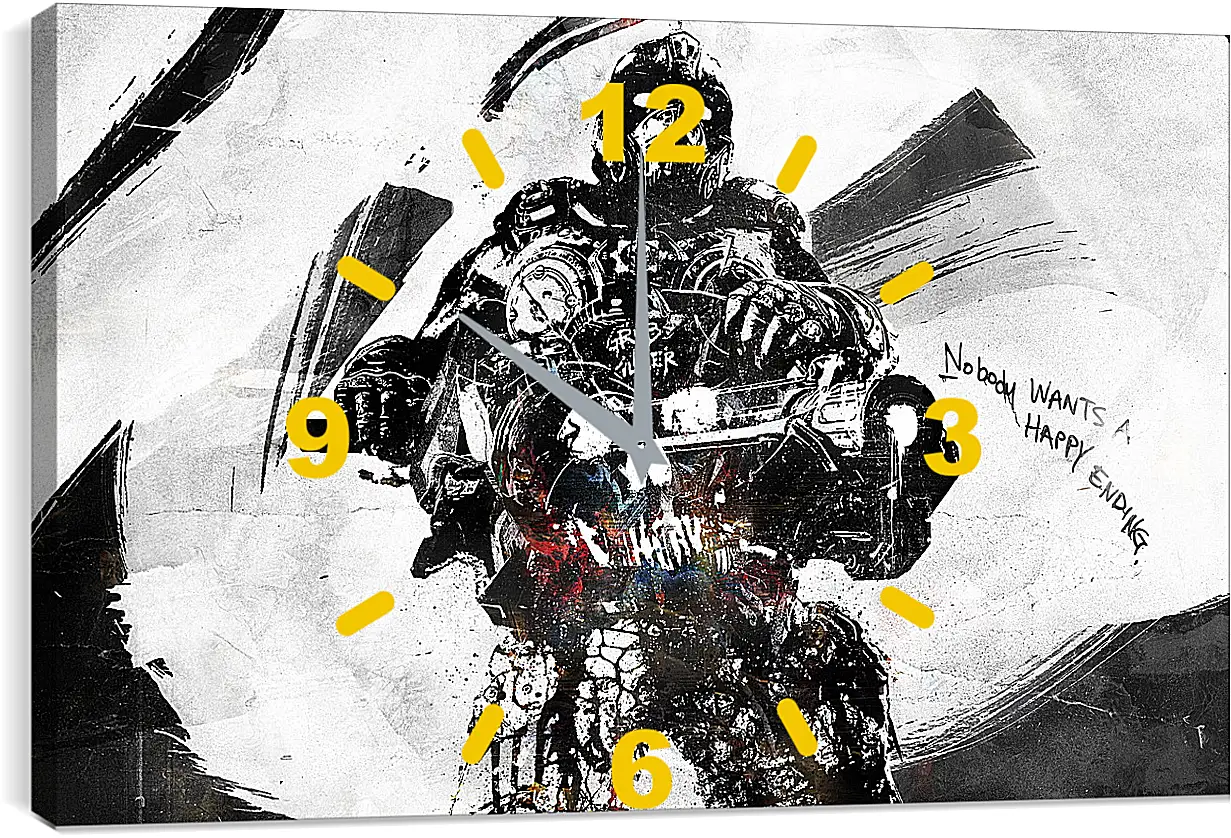 Часы картина - Gears Of War
