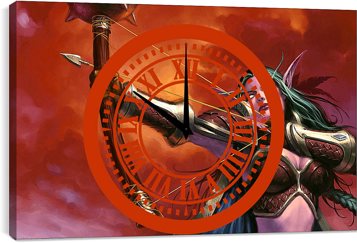 Часы картина - World Of Warcraft
