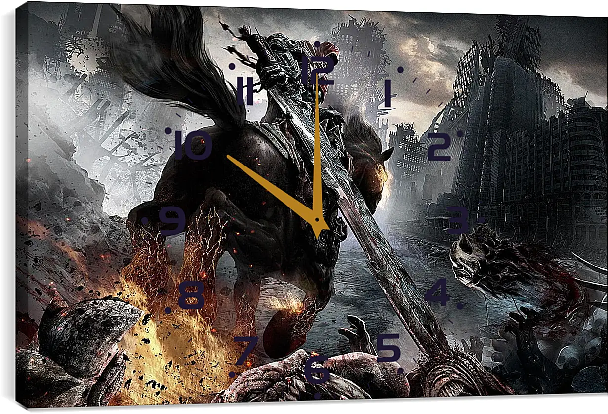 Часы картина - Darksiders
