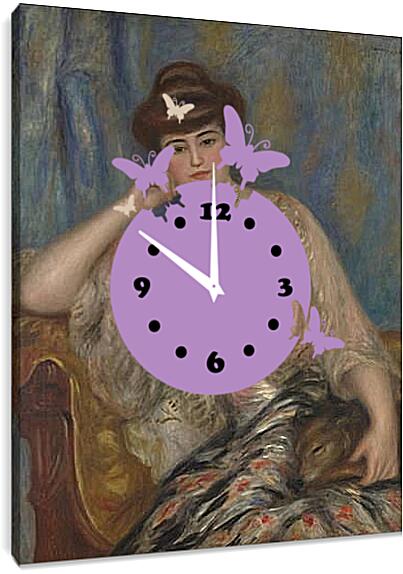 Часы картина - Misia Sert. Пьер Огюст Ренуар