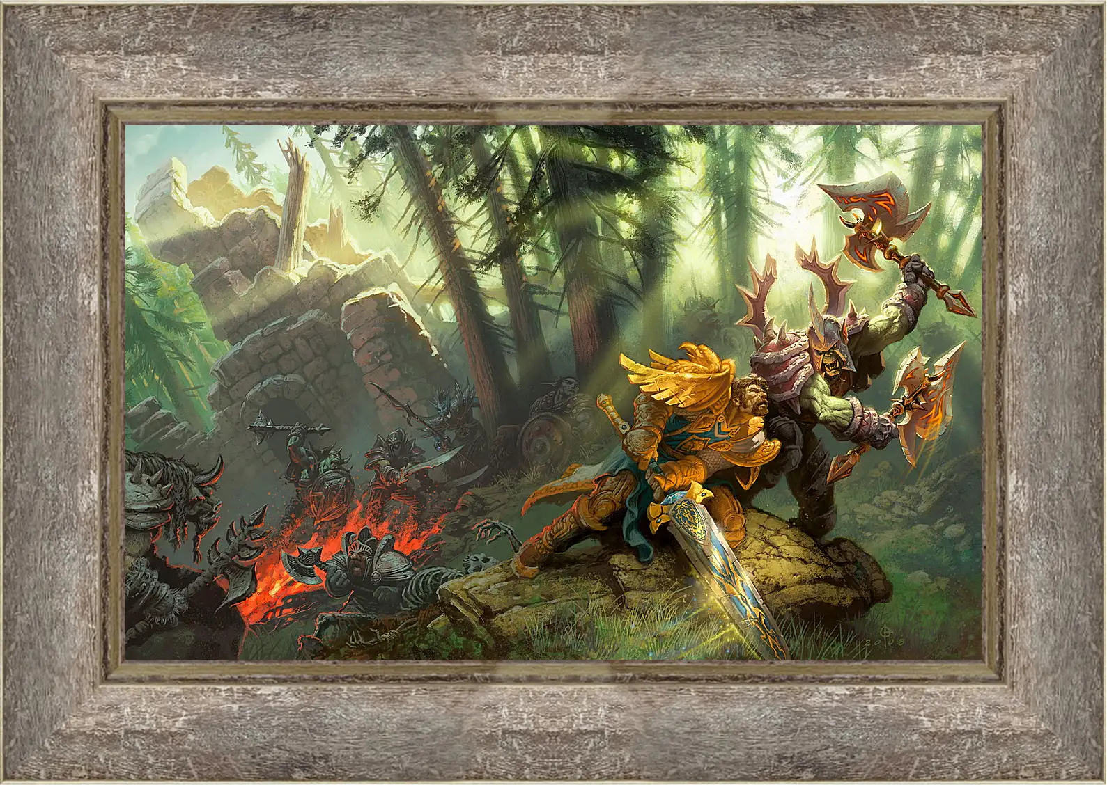 Картина в раме - World Of Warcraft