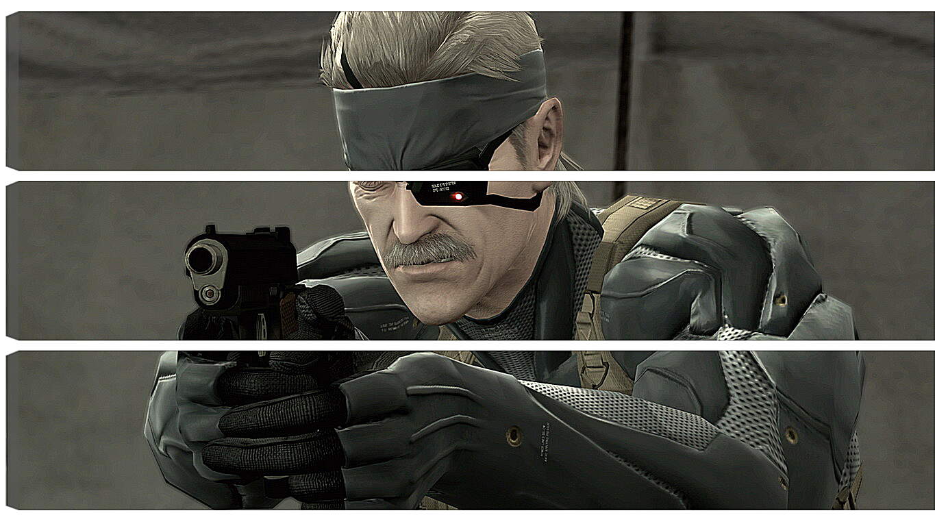 Модульная картина - Metal Gear
