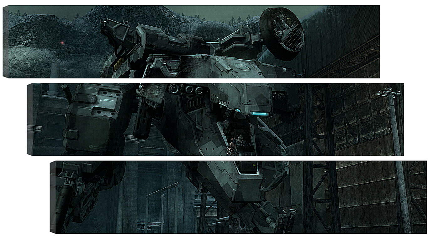 Модульная картина - Metal Gear
